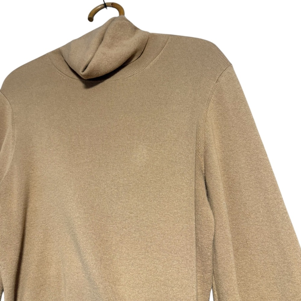 Aritzia | Wilfred | Rebecca Crop Turtleneck Sweater Wool Cotton Size M - Picture 5 of 13